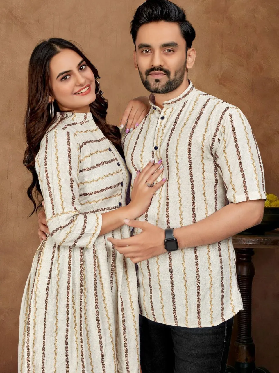 Western Couple Combo Set Shirt and Kurti - Image 3
