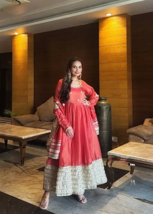 Stylish Wedding Anarkali Set