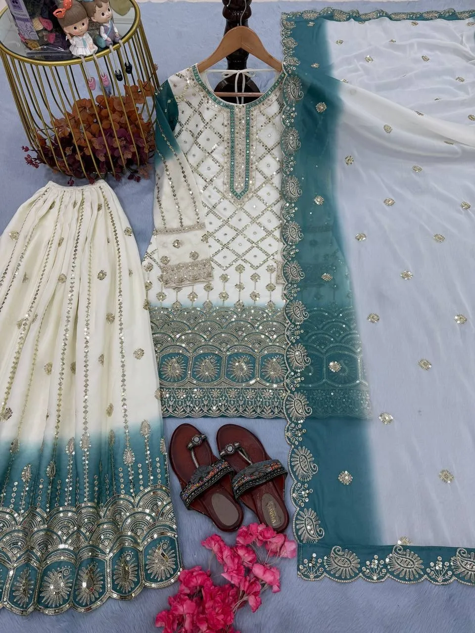 Eid Special Readymade Pakistani Salwar Suit - Image 2
