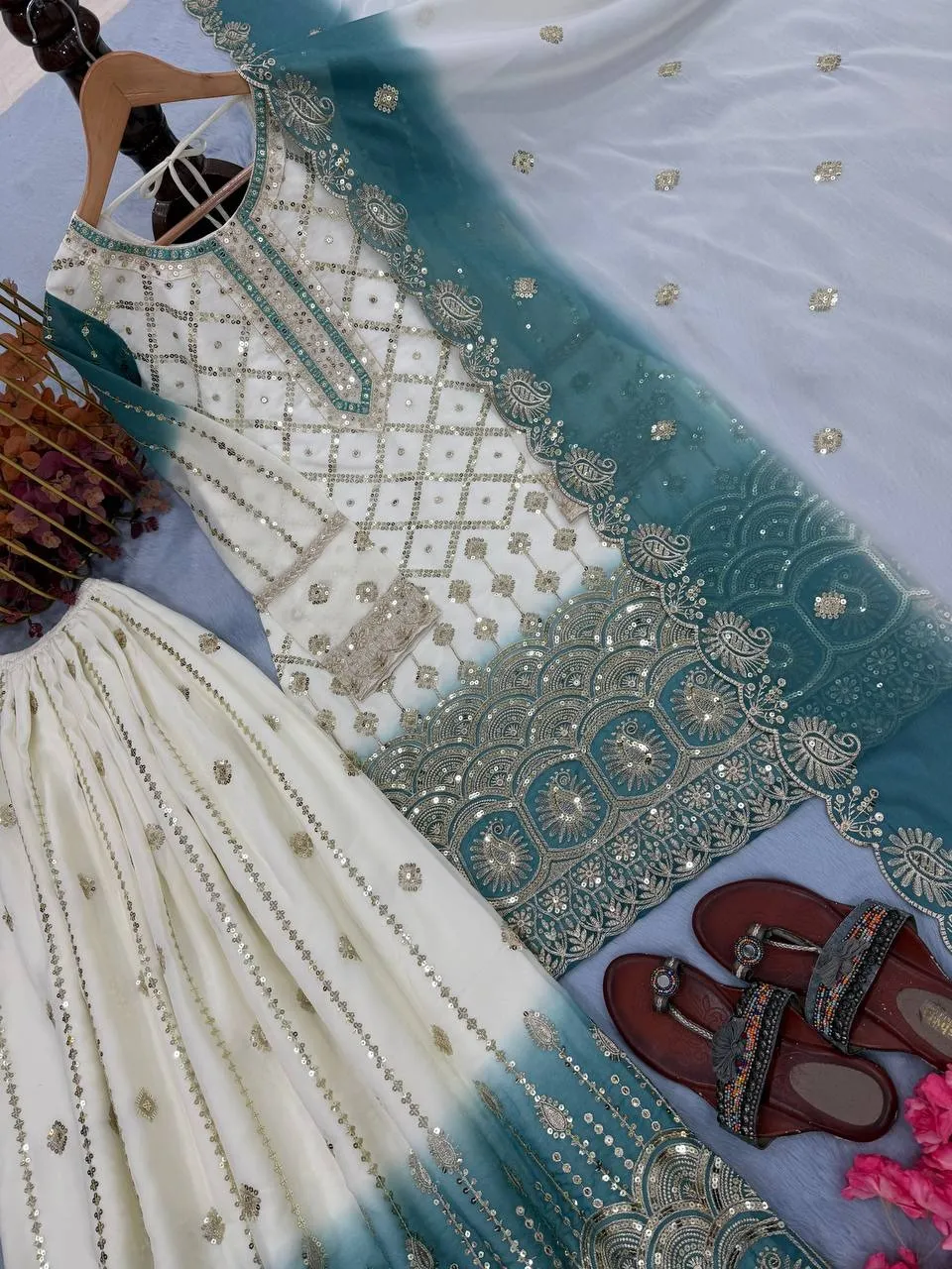 Eid Special Readymade Pakistani Salwar Suit - Image 3