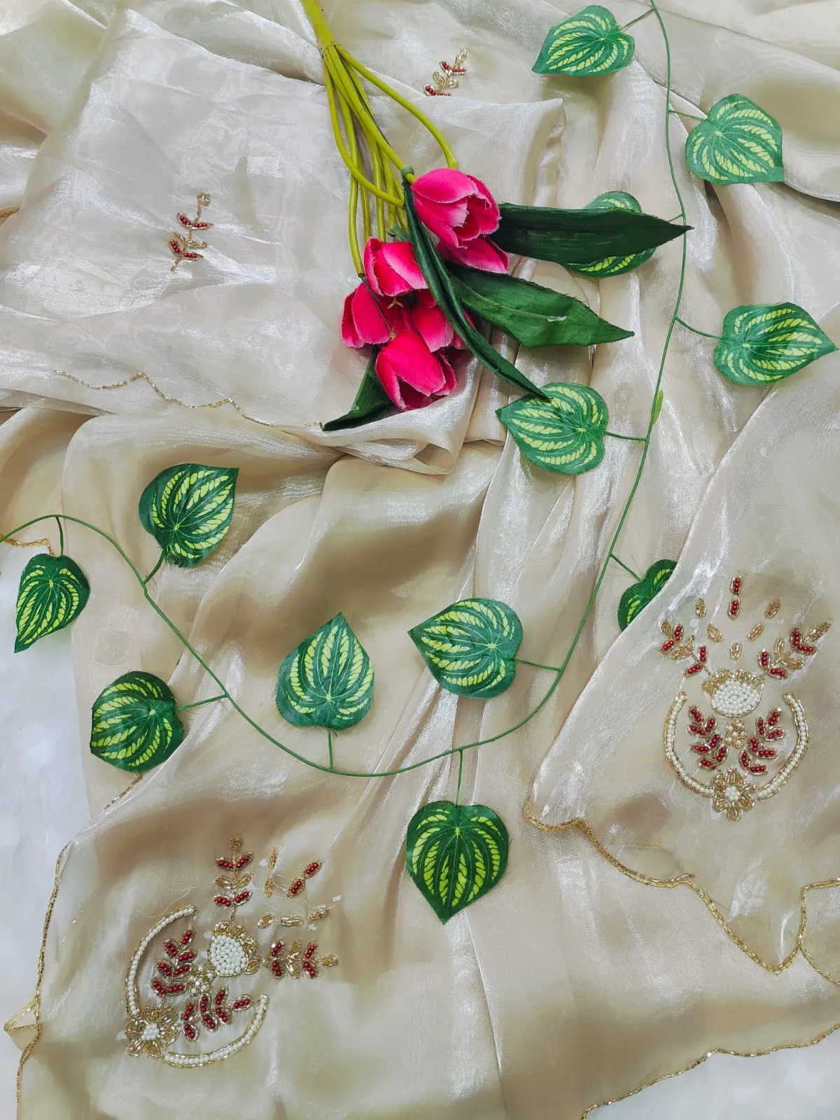 Premium Handwork Saree - Image 2