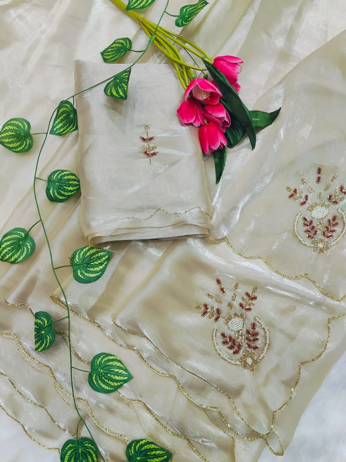 Premium Handwork Saree - Image 4