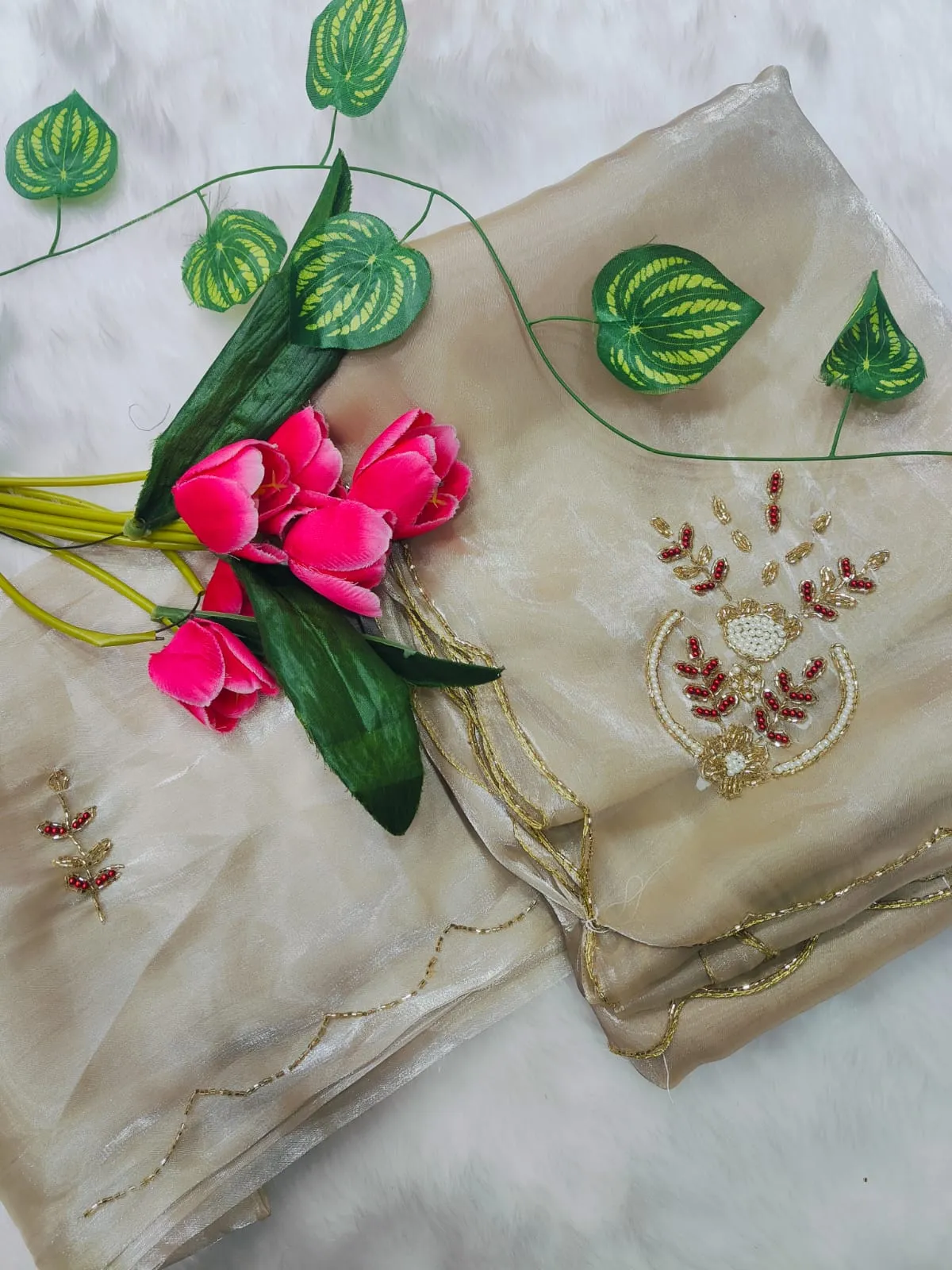 Premium Handwork Saree - Image 5