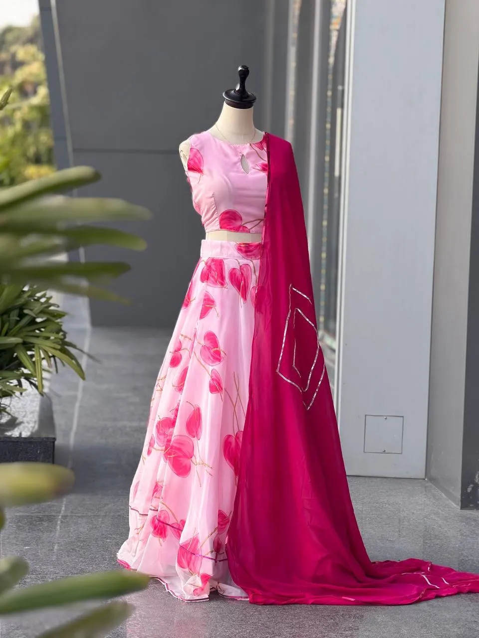 Prettiest Pink Lehenga Choli - Image 2