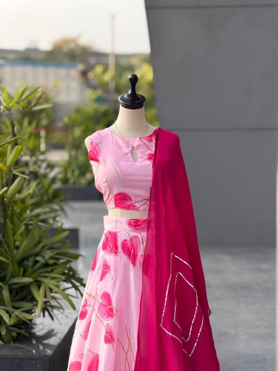 Prettiest Pink Lehenga Choli - Image 3
