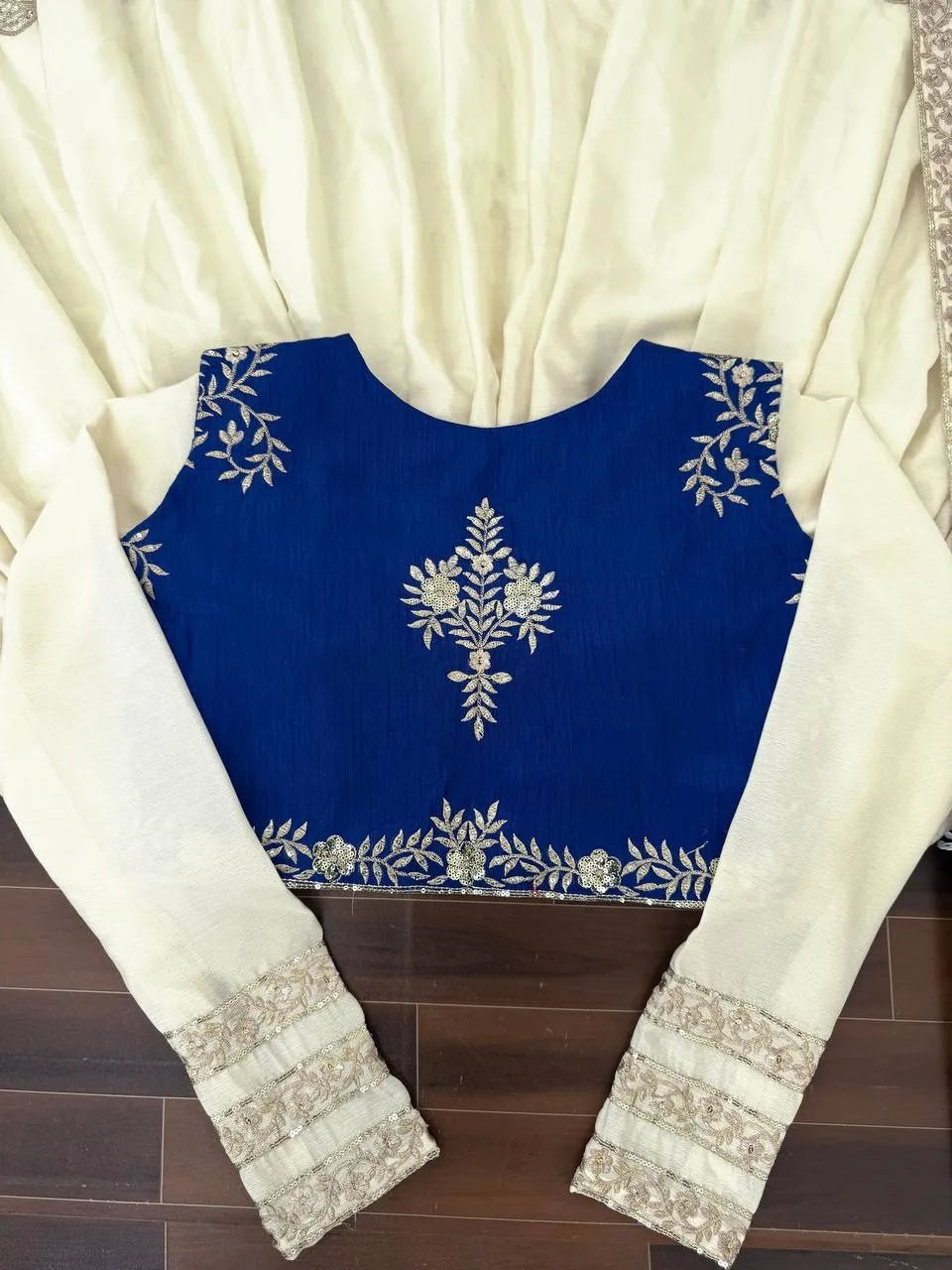 Bollywood Inspired Anarkali Suit with Koti Fashion - Image 6