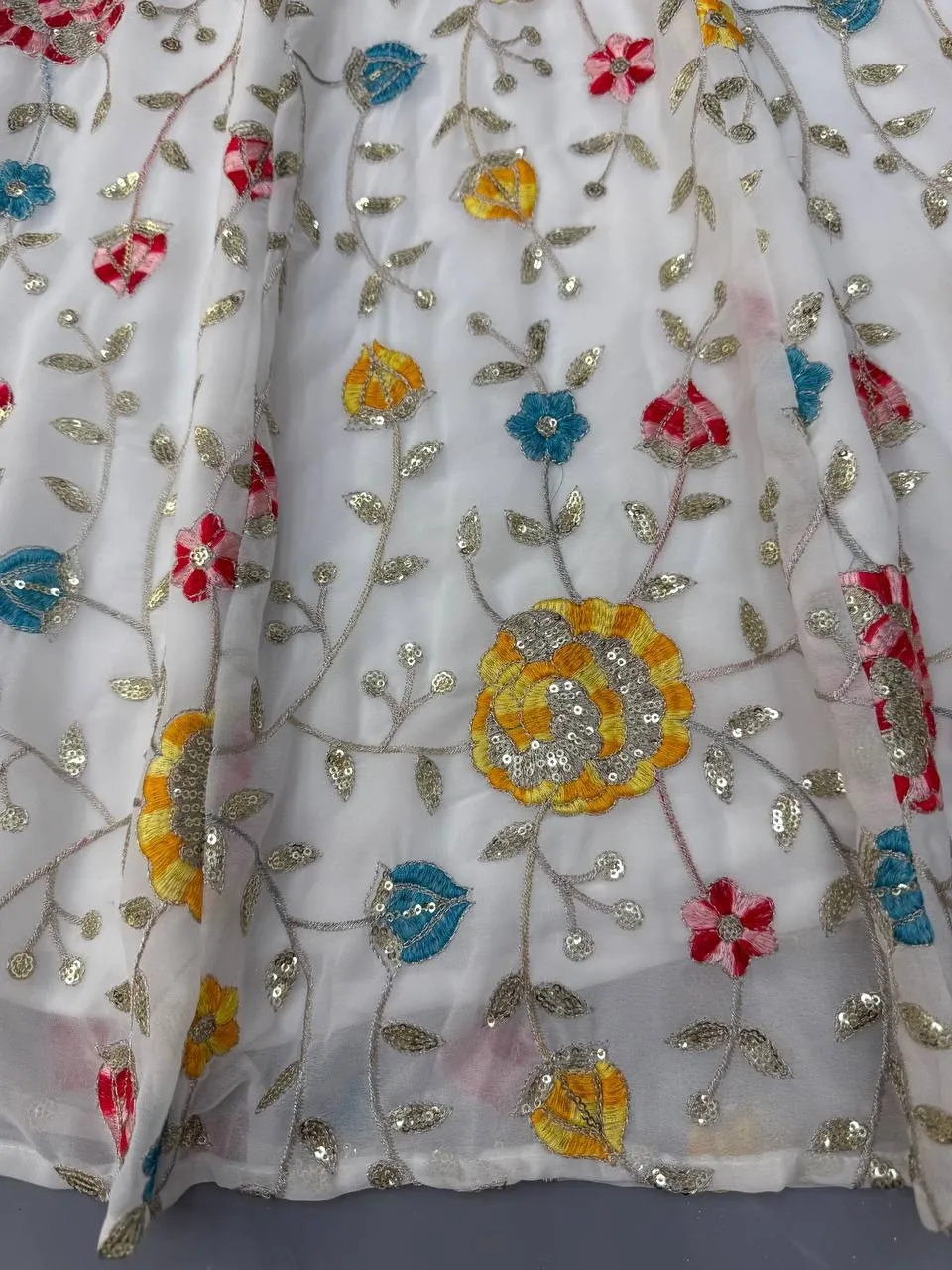 Bollywood Inspired Sleeveless Gown - Image 3