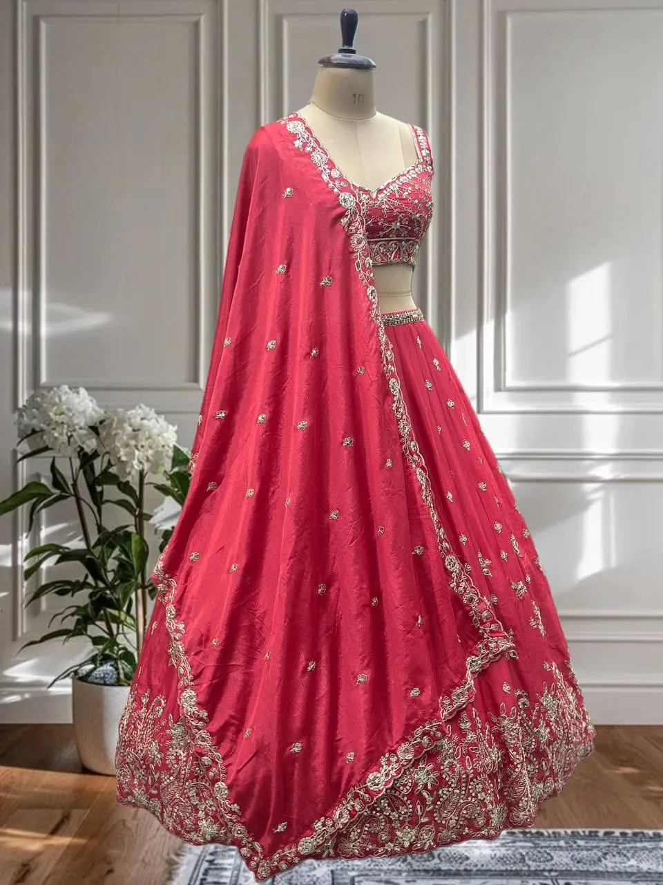 Plus Size Lehenga Blouse for Wedding - Image 3