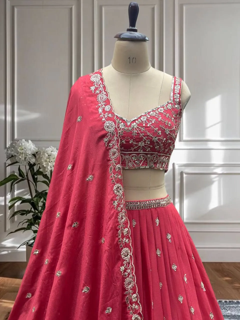 Plus Size Lehenga Blouse for Wedding - Image 5