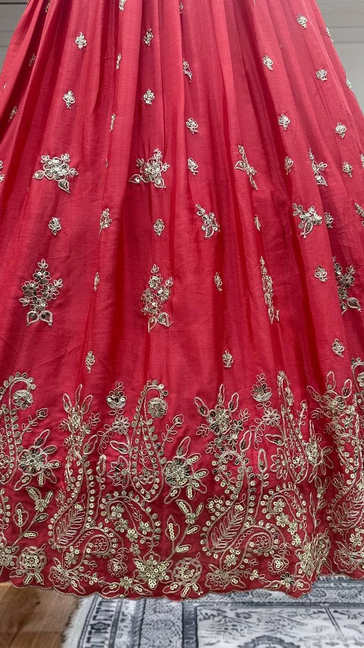 Plus Size Lehenga Blouse for Wedding - Image 6