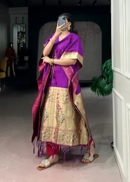 Purple Kaftan for Women