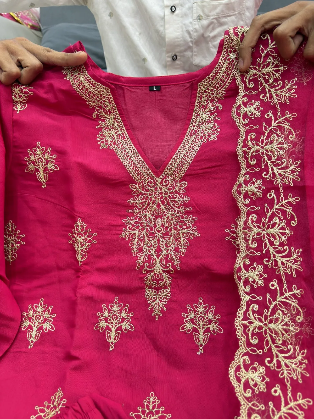 Rashmika Mandana Inspired Kurta Set - Image 2