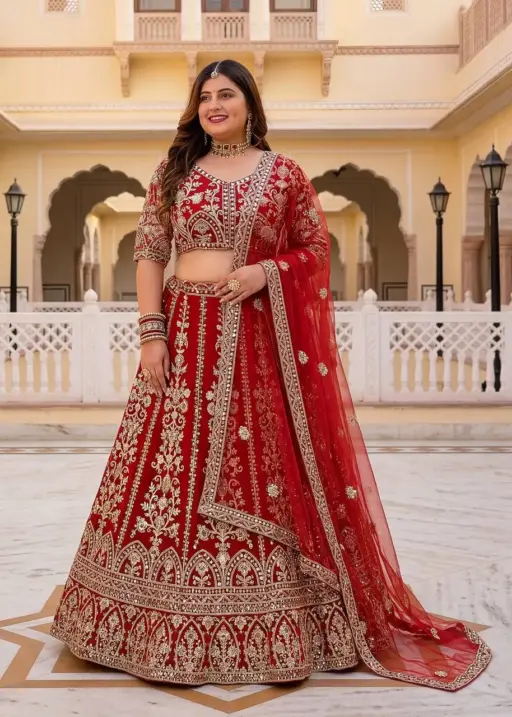 Wedding Special Big Size Lehenga Blouse