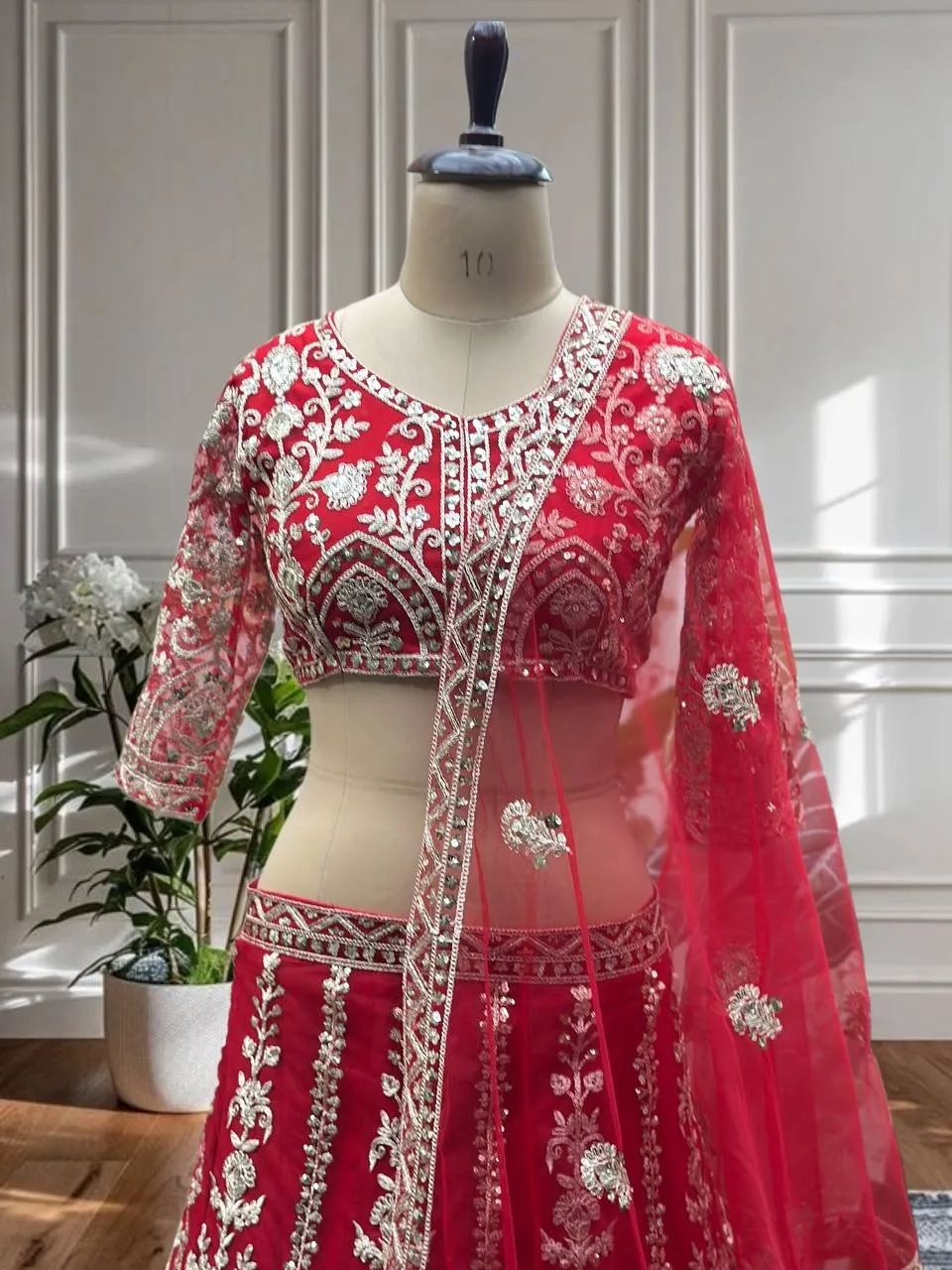 Wedding Special Big Size Lehenga Blouse - Image 2