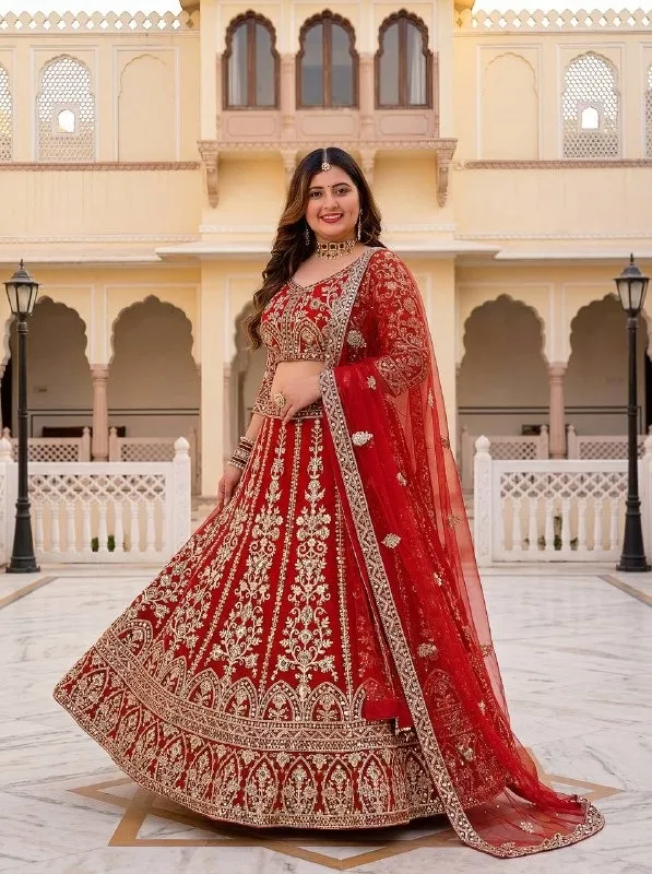Wedding Special Big Size Lehenga Blouse - Image 6