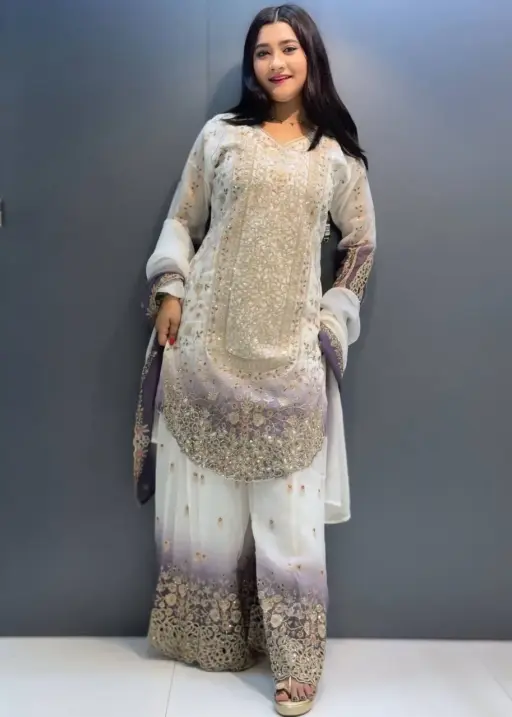 Wedding Special Pakistani Palazzo Salwar Pedding Design