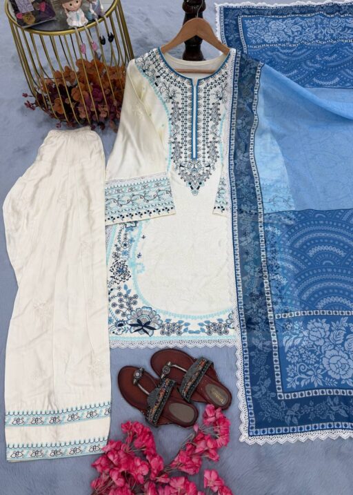 Festive Wear Farsi Salwar Suit