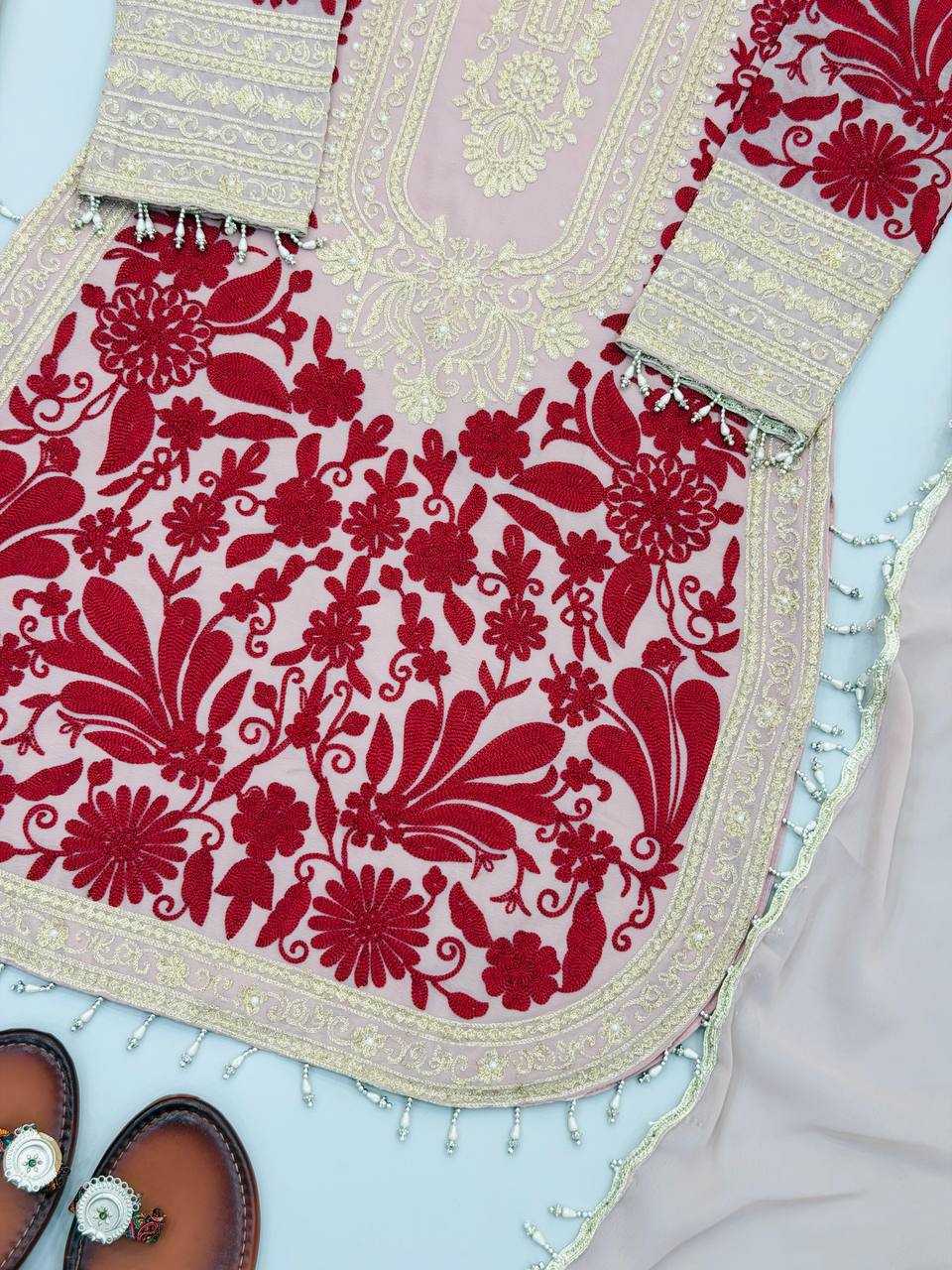 Pink Color Pakistani Dress - Image 6