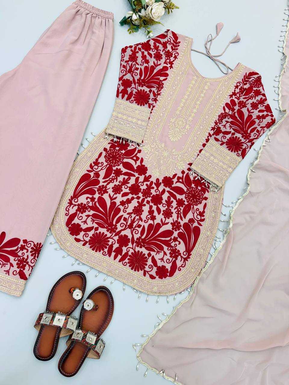 Pink Color Pakistani Dress - Image 4
