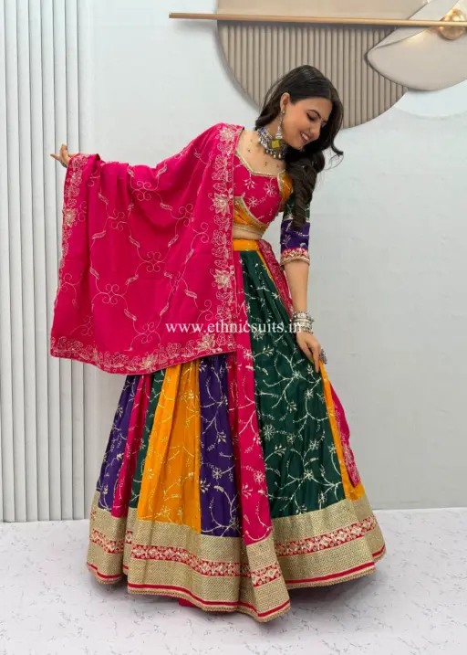 Trending Multi Color Chaniya Choli Readymade
