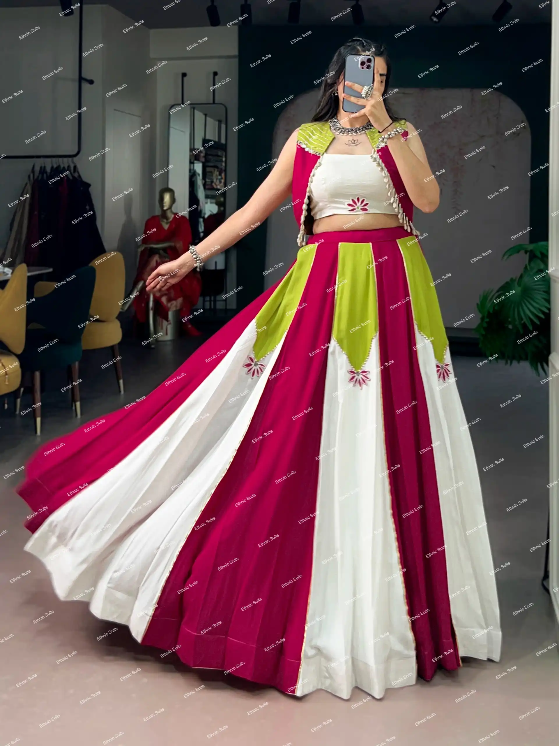 Designer Navratri Chaniya Choli for Girls