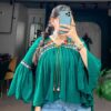 Green Tunic Tops for Garba and Navratri