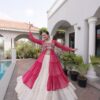 Navratri Special Bandhni Kurti With Chaniya Choli