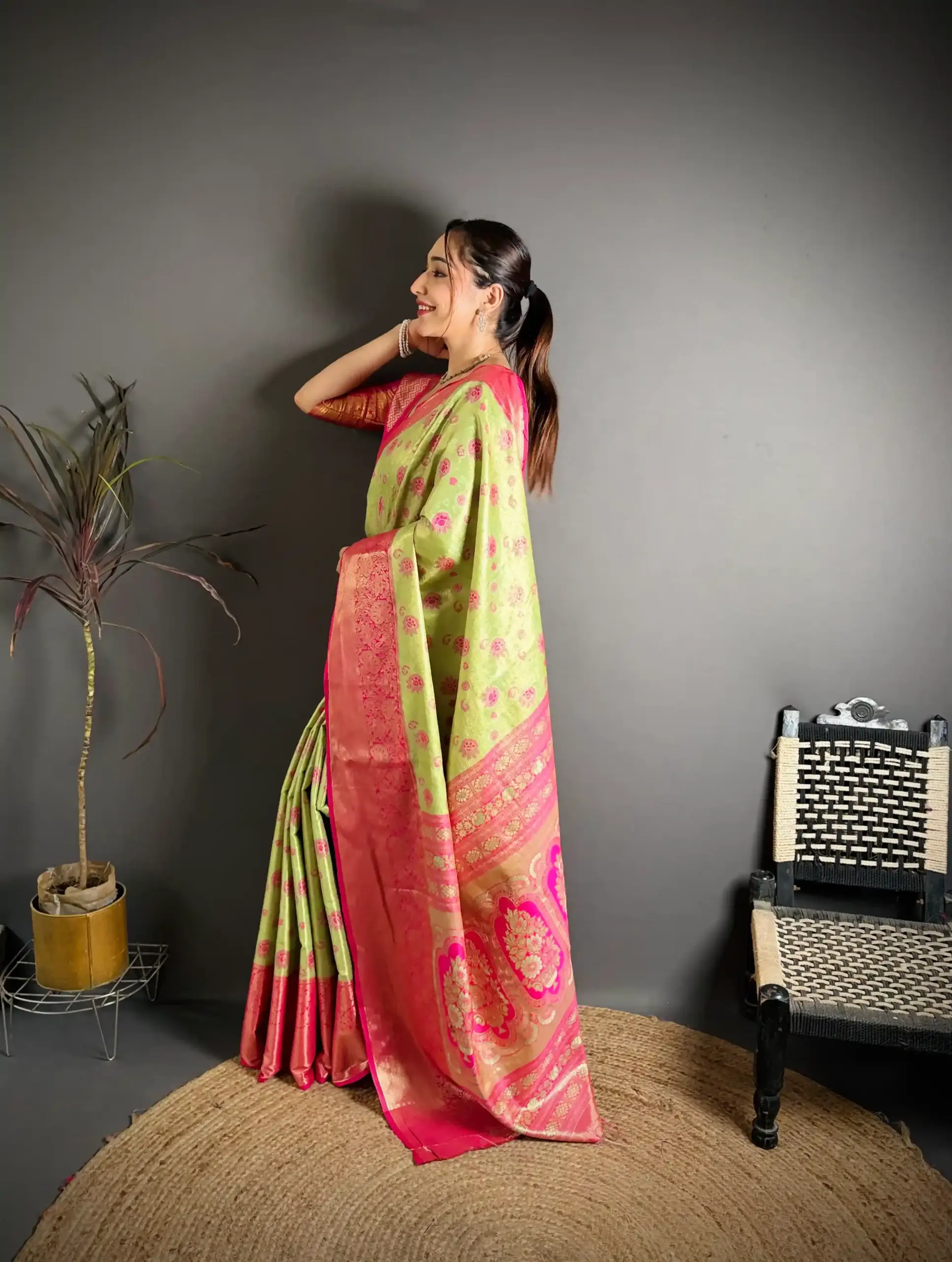 Kanjivaram Silk Saree Design 2026 - Image 3