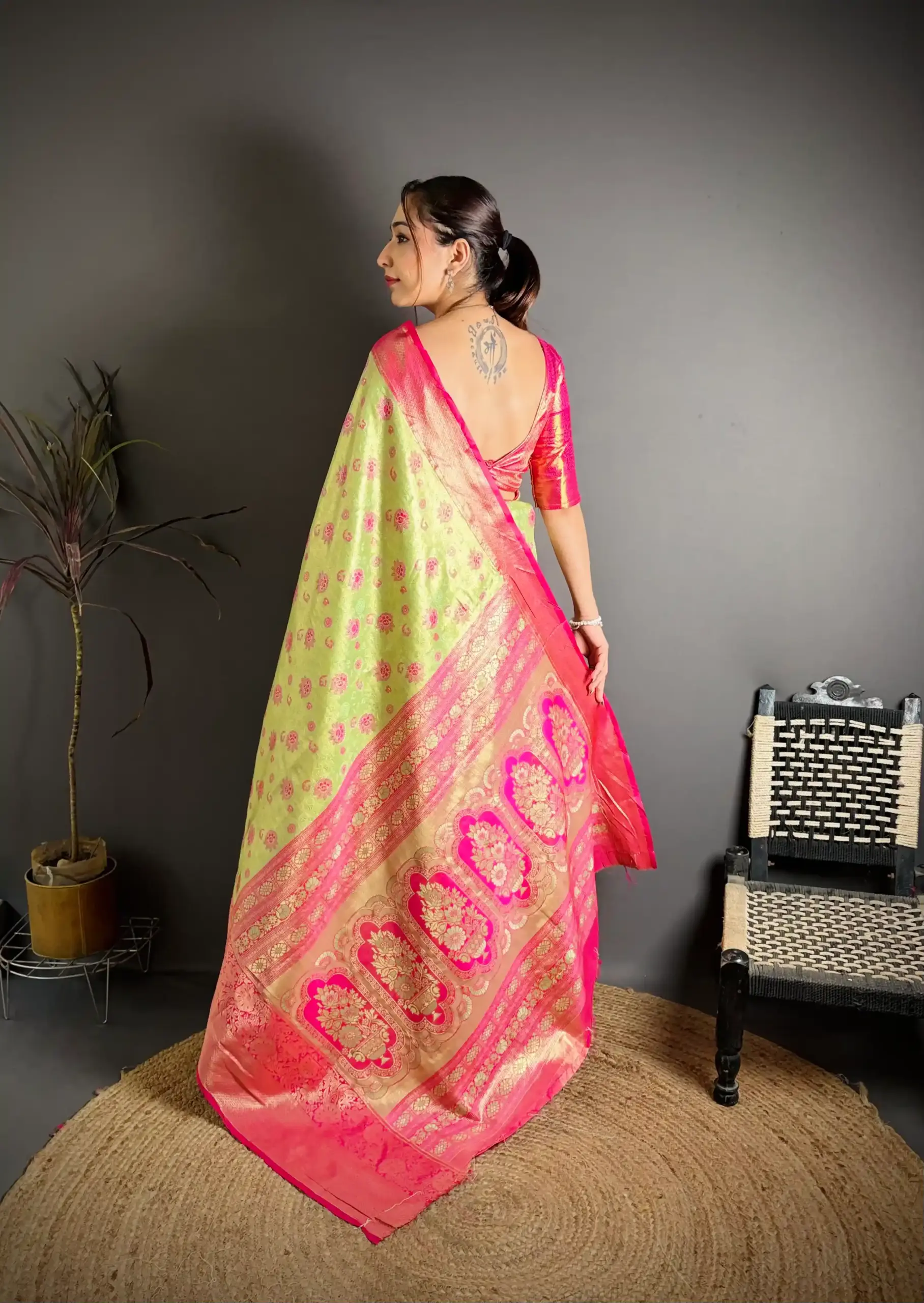 Kanjivaram Silk Saree Design 2026 - Image 4